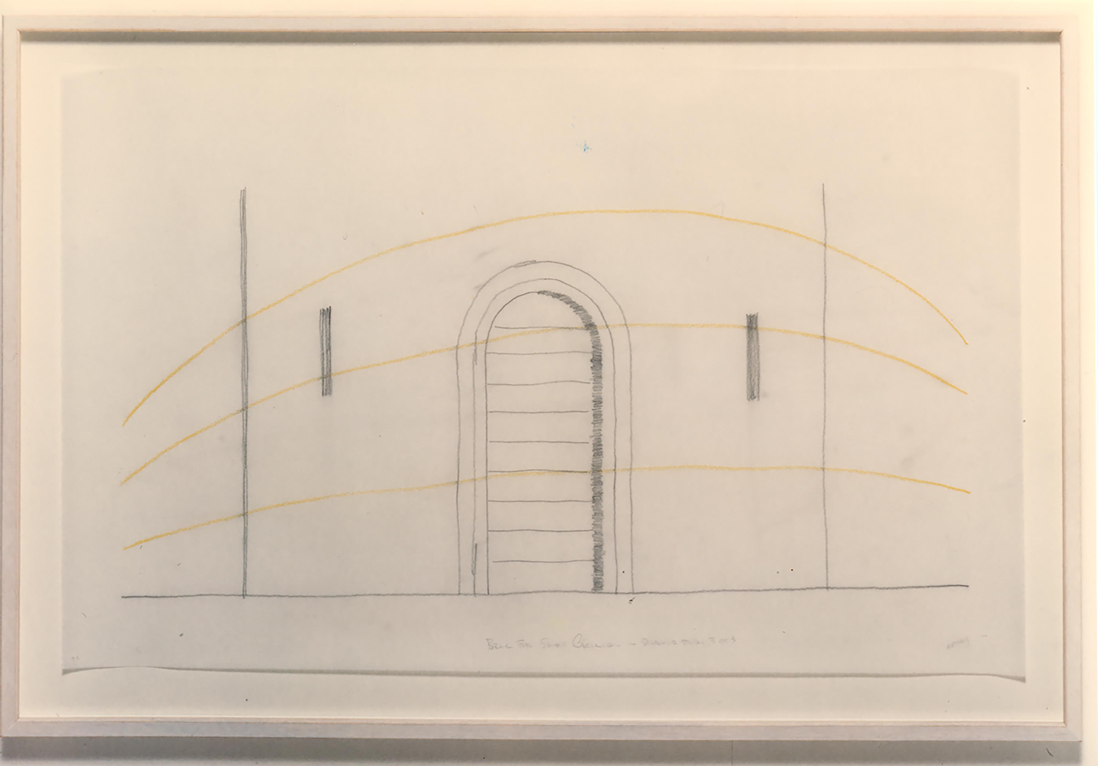 Max Neuhaus, Study for the drawing u0027A Bell For Sankt Cu00e4cilien